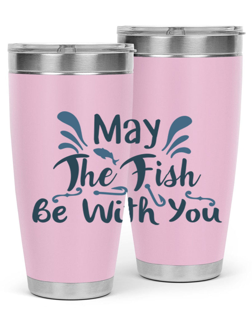 may the fish 54#- fishing- Tumbler