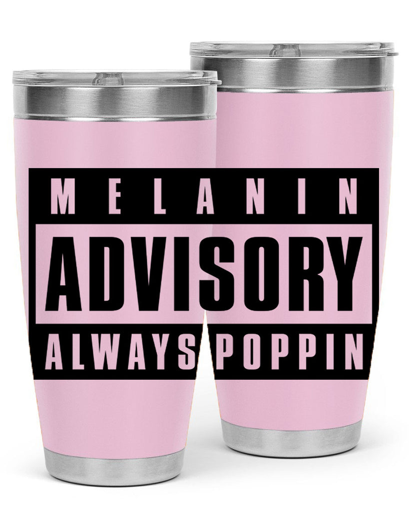 melanin advisory 80#- black words phrases- Cotton Tank