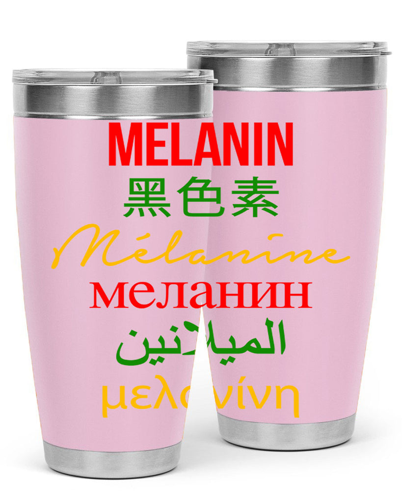 melanin multilingual 88#- black words phrases- Cotton Tank