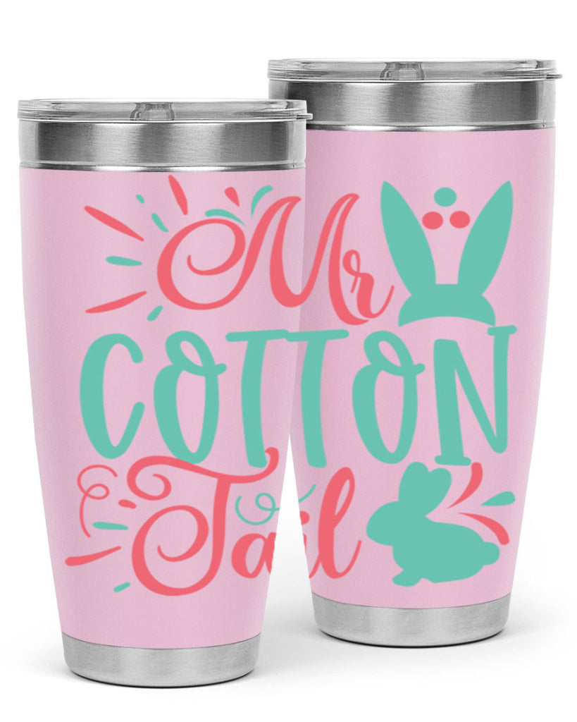 mr cotton tail 109#- easter- Tumbler