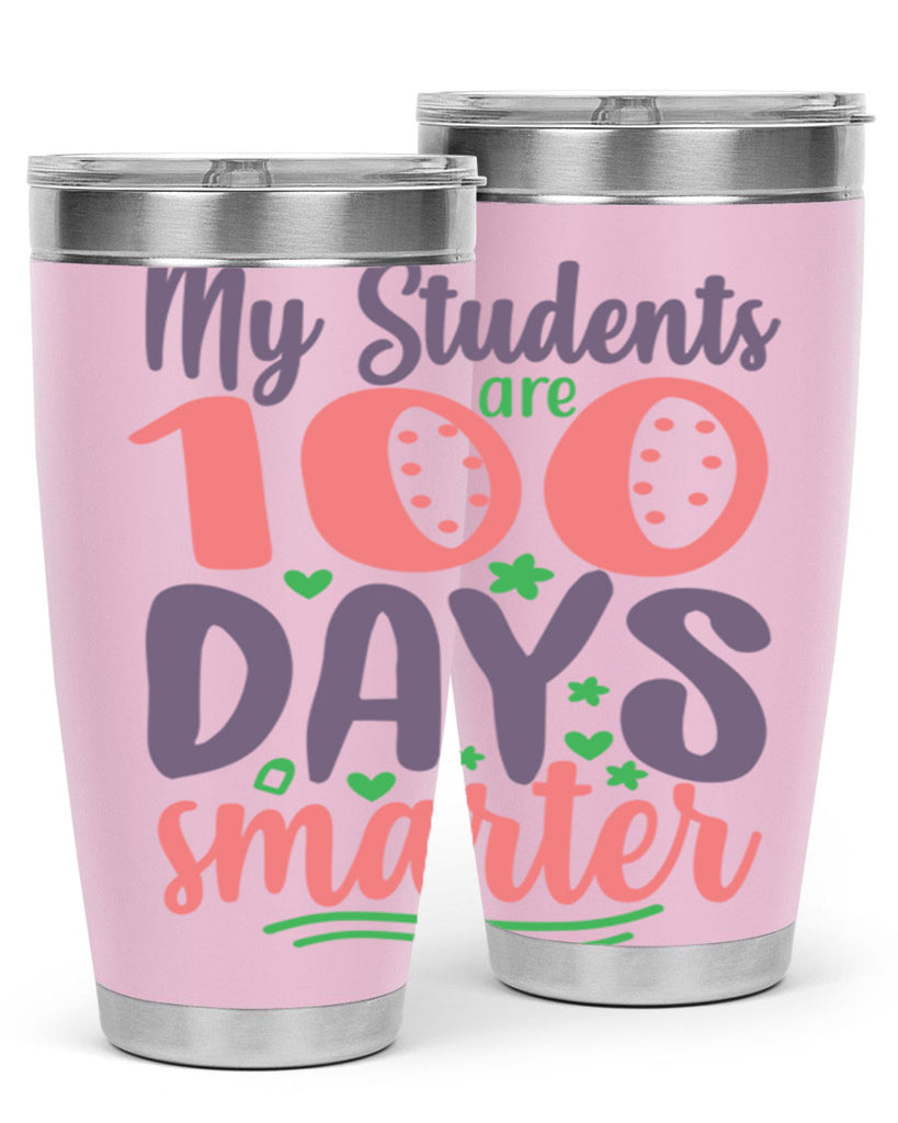 my student are 100 days 14#- 100 days of school- Tumbler