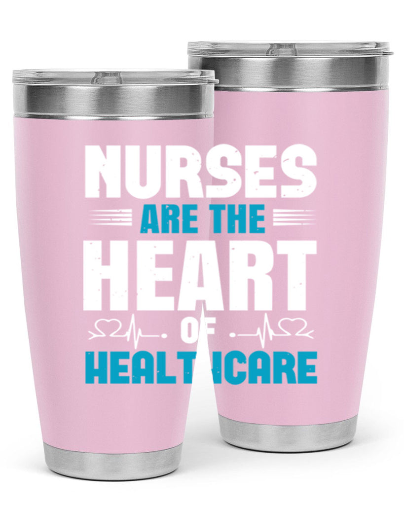 nurse are are heart healthcare Style 287#- nurse- tumbler