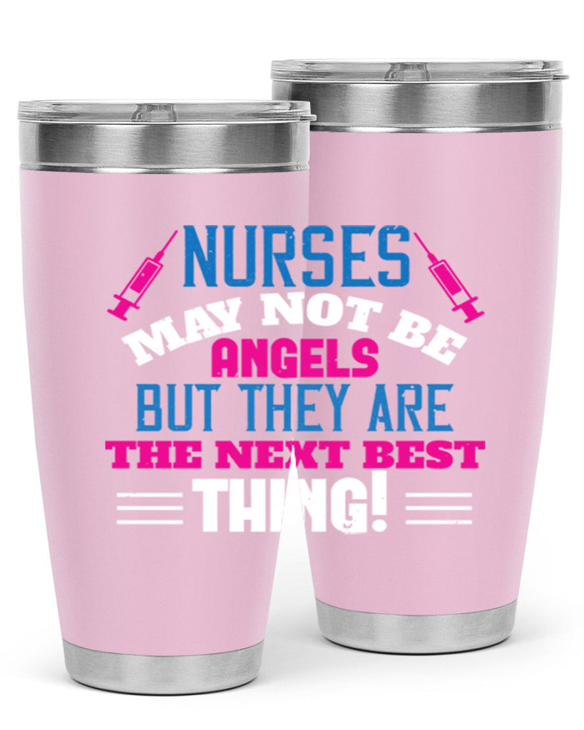 nurse may not be angels Style 279#- nurse- tumbler