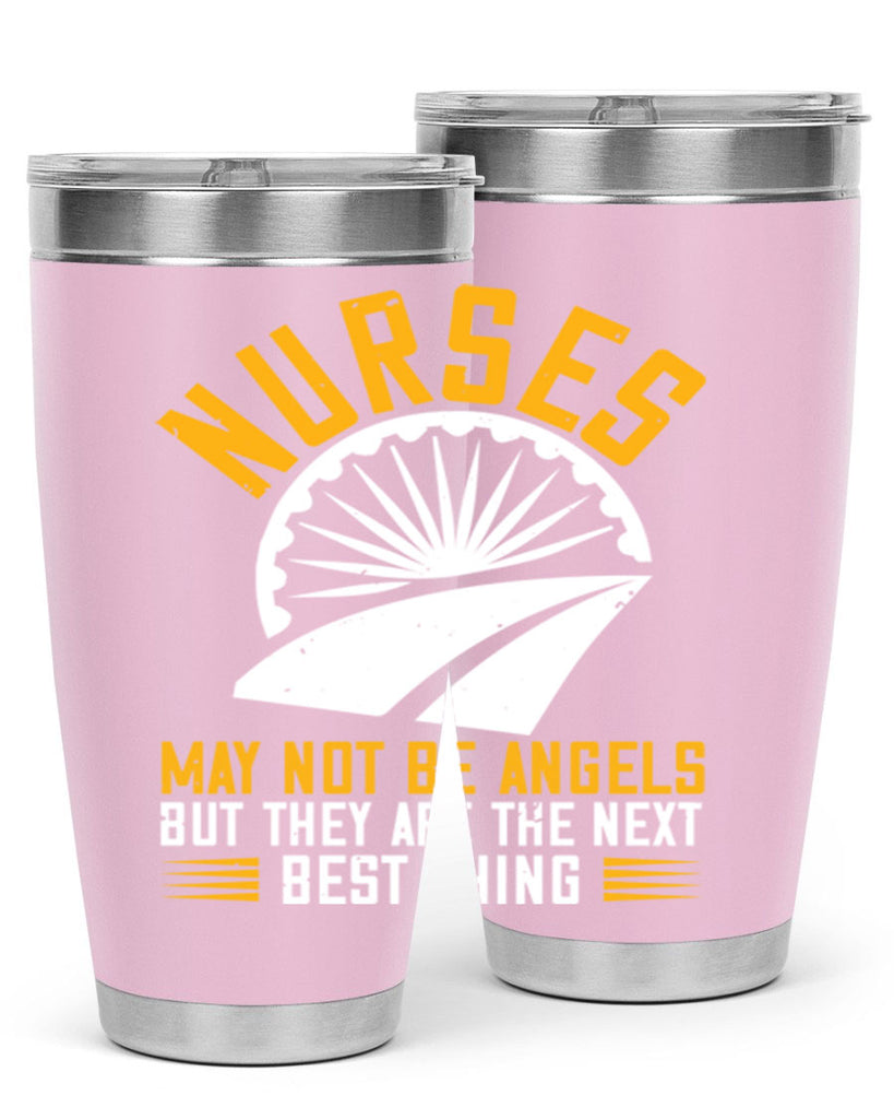 nurses may not be angels Style 265#- nurse- tumbler
