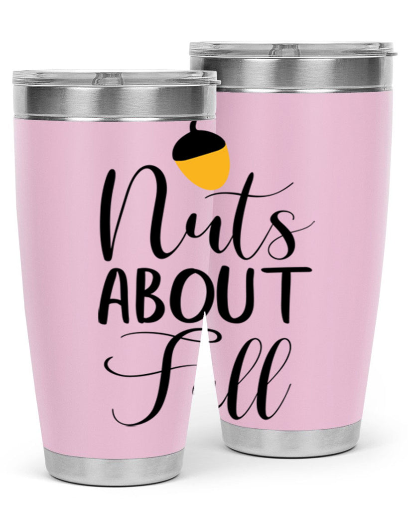 nuts about fall 445#- fall- Tumbler