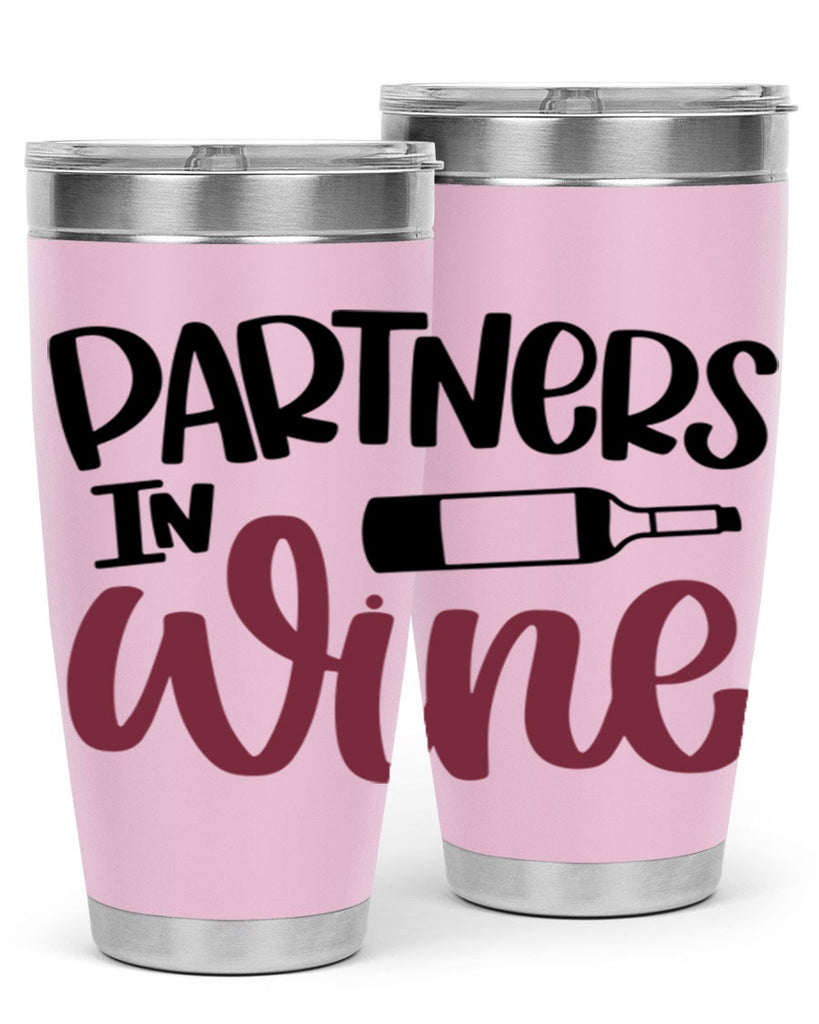 partners in wine 32#- wine- Tumbler