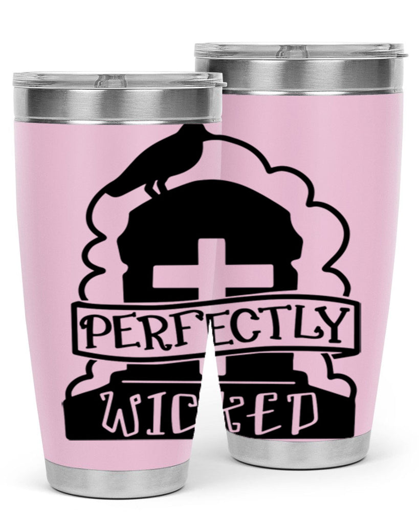 perfectly wicked 33#- halloween- Tumbler