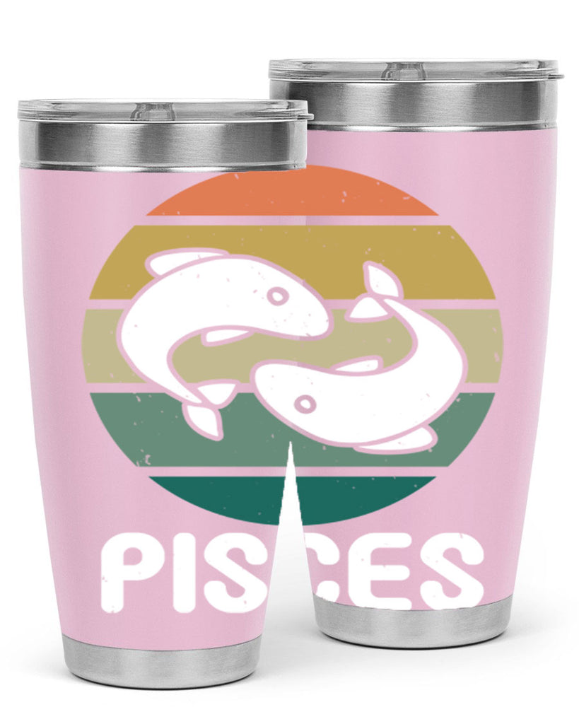 pisces 346#- zodiac- Tumbler