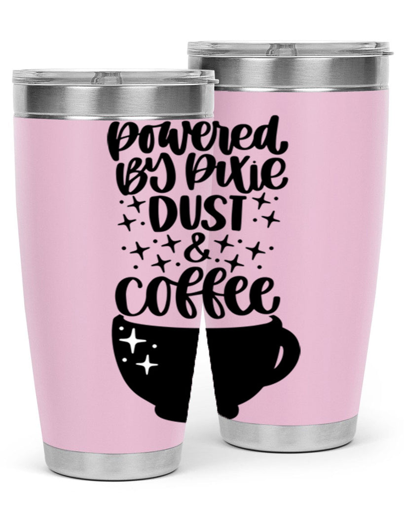 powered by pixie dust coffee 43#- coffee- Tumbler