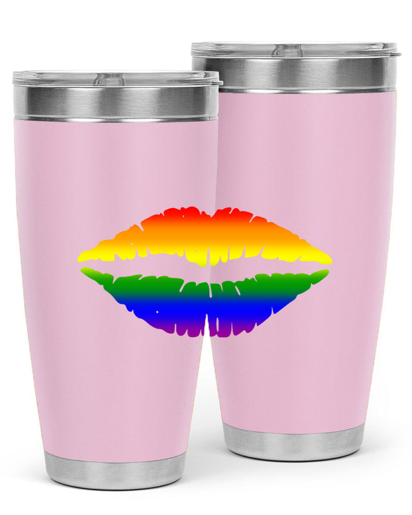 rainbow lips 6#- lgbt- Tumbler