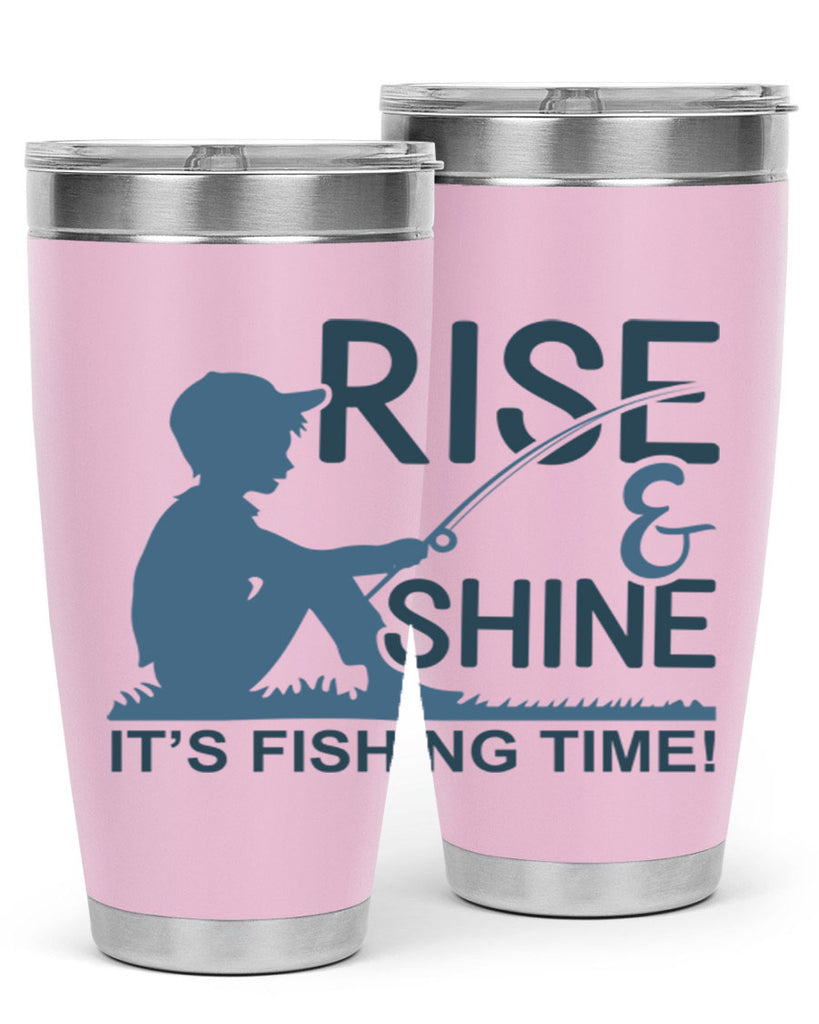 rise shine 41#- fishing- Tumbler