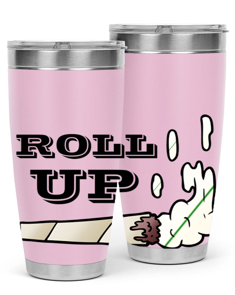 roll up 229#- marijuana- Tumbler