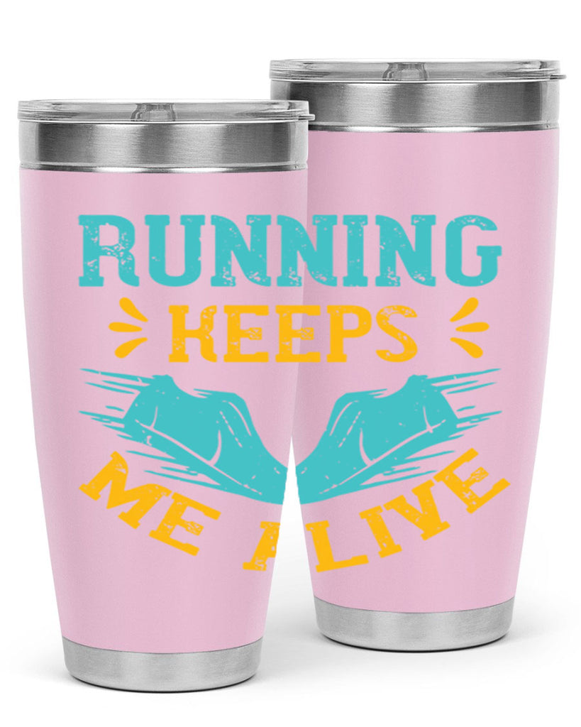 running keeps me alive 19#- running- Tumbler