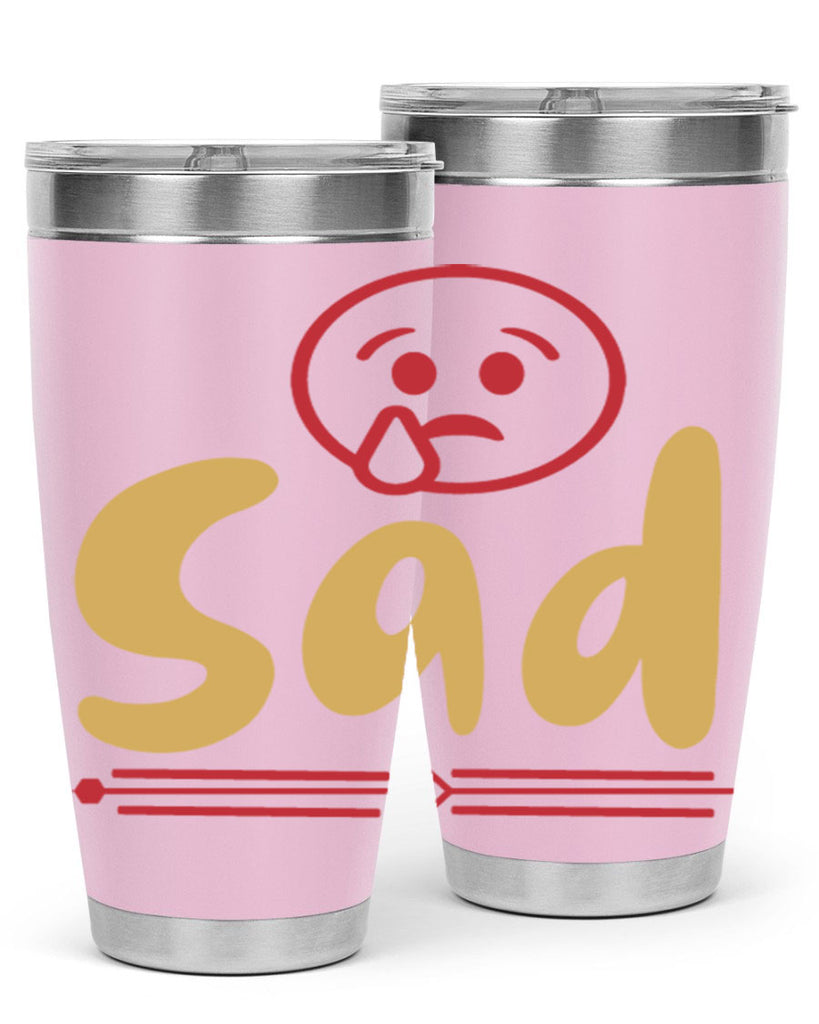 sad 6#- fathers day- Tumbler