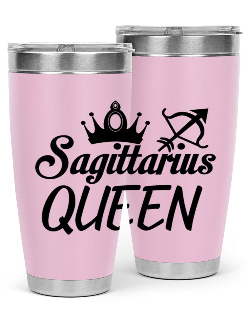 sagittarius queen 412#- zodiac- Tumbler