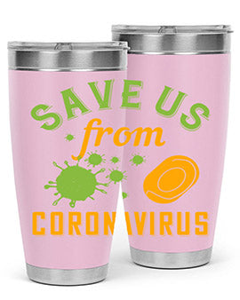 save us from coronavirus Style 24#- corona virus- Cotton Tank