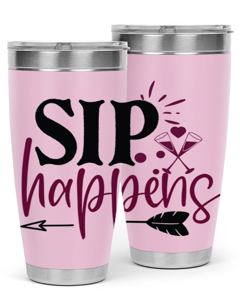 sip happens 164#- wine- Tumbler