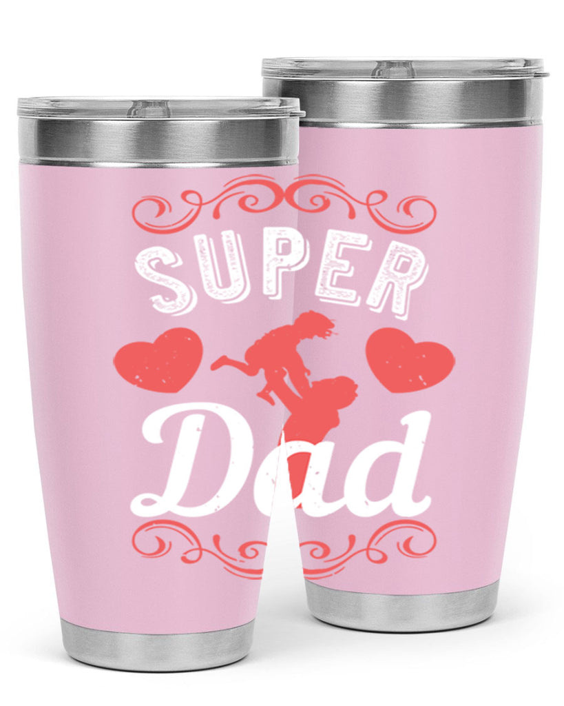 super dad 178#- fathers day- Tumbler