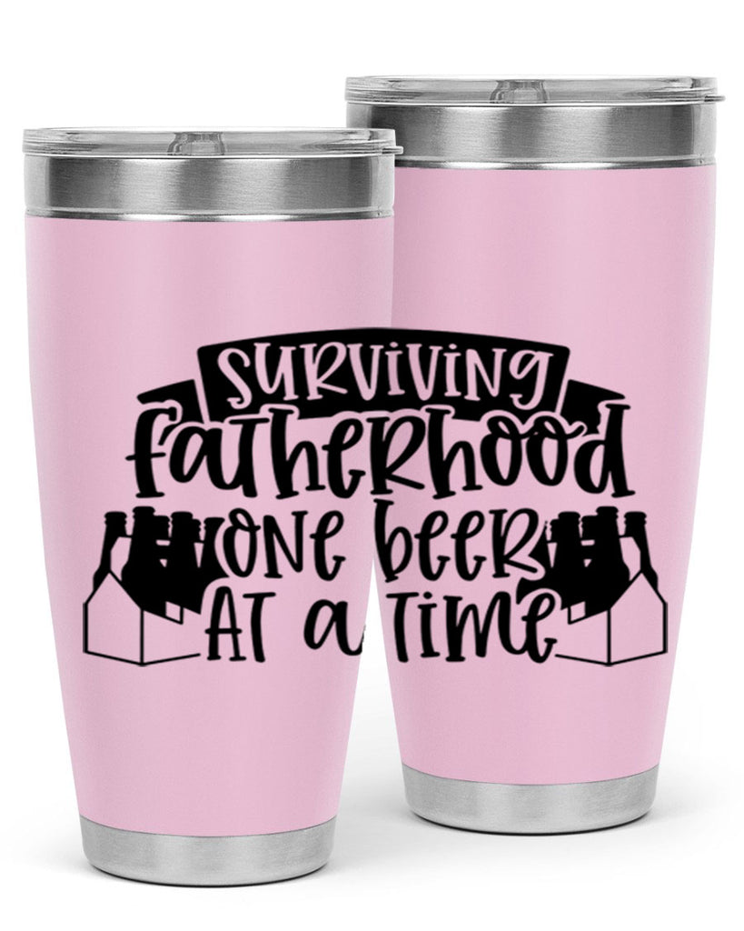 surviving fatherhood one beer at a time 19#- fathers day- Tumbler