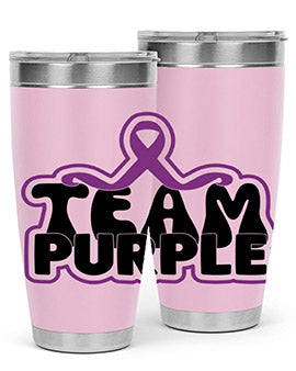 team purple 216#- alzheimers- Tumbler