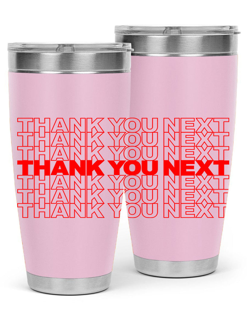 thank you next 22#- black words phrases- Cotton Tank