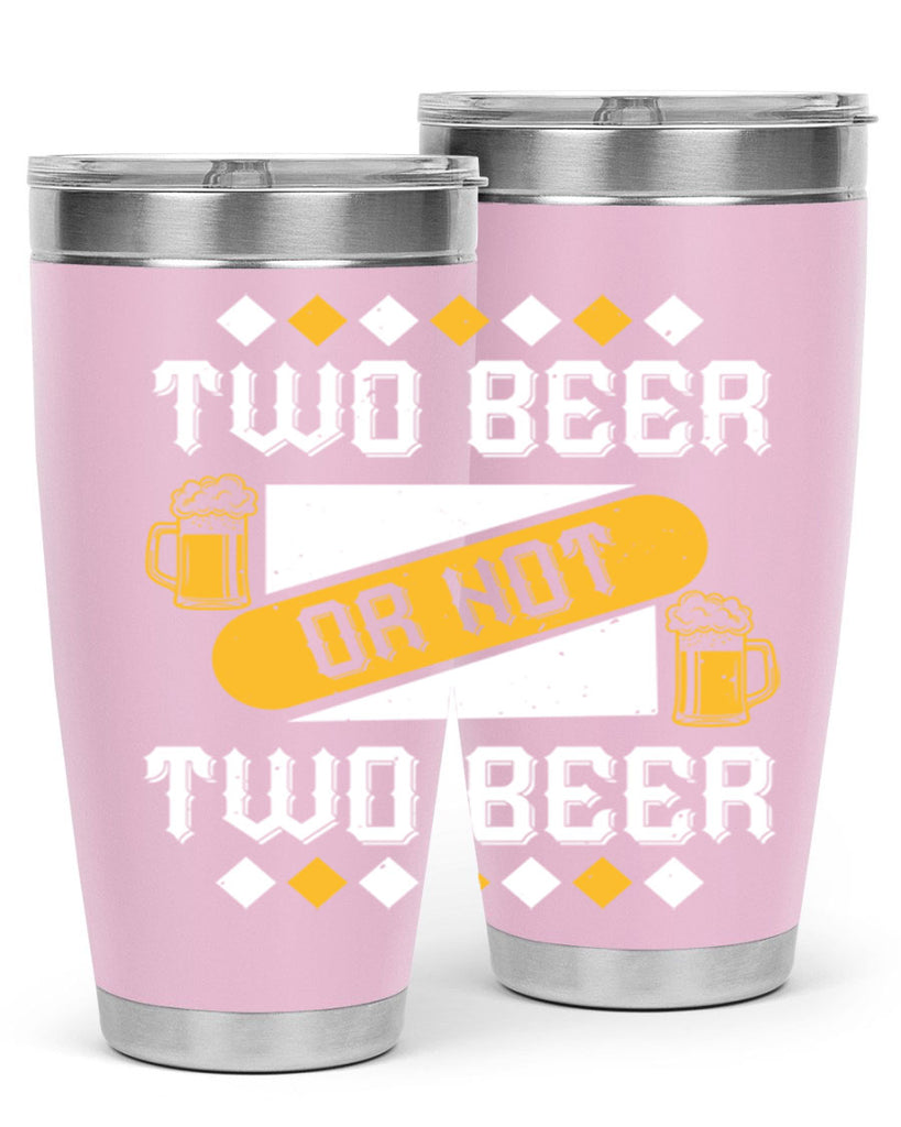 two beer or not two beer 3#- beer- Tumbler