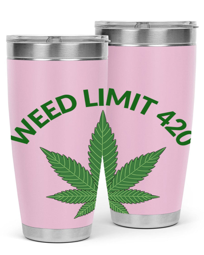 weed limit 420 sd 293#- marijuana- Tumbler