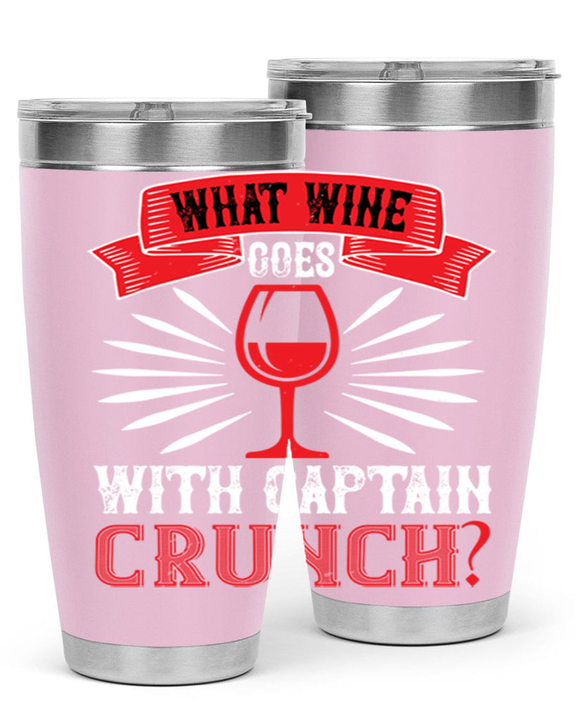 what wine goes with captain 10#- wine- Tumbler