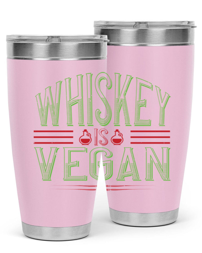 whiskey is vegan 110#- vegan- Tumbler