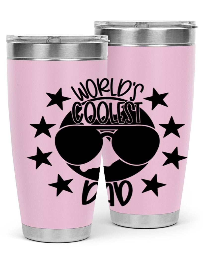 worlds coolest dad 11#- fathers day- Tumbler