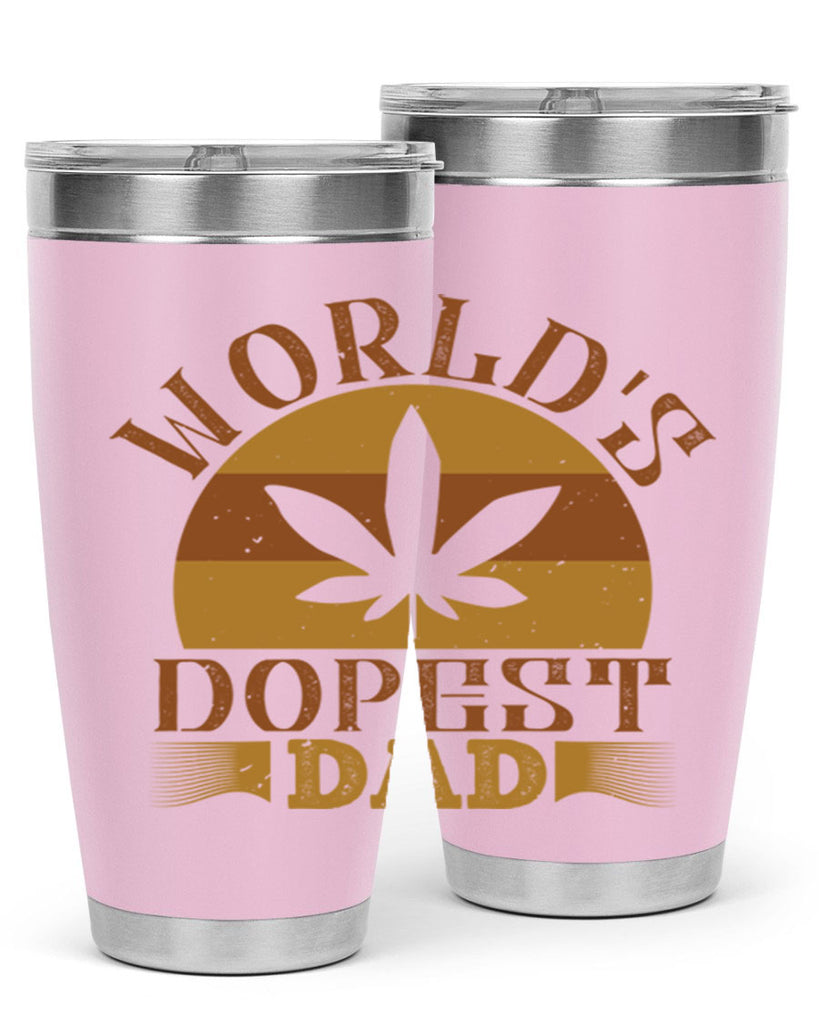 worlds dopest dad 145#- fathers day- Tumbler