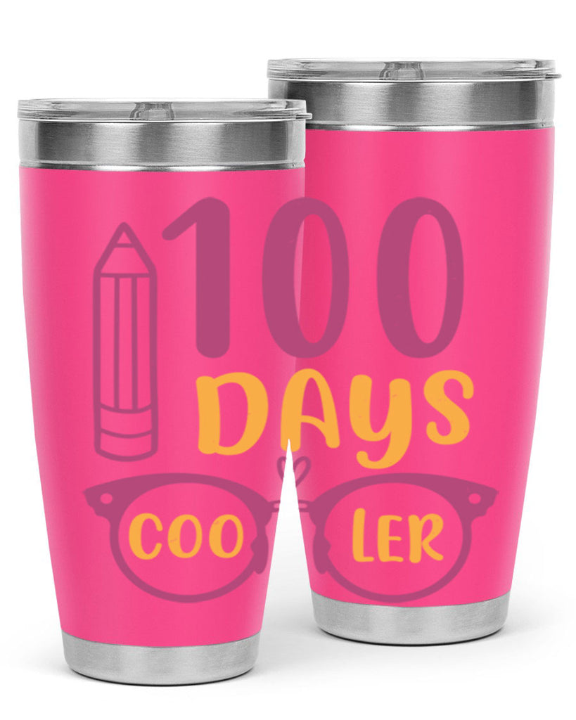 2 days cooler 42#- 100 days of school- Tumbler