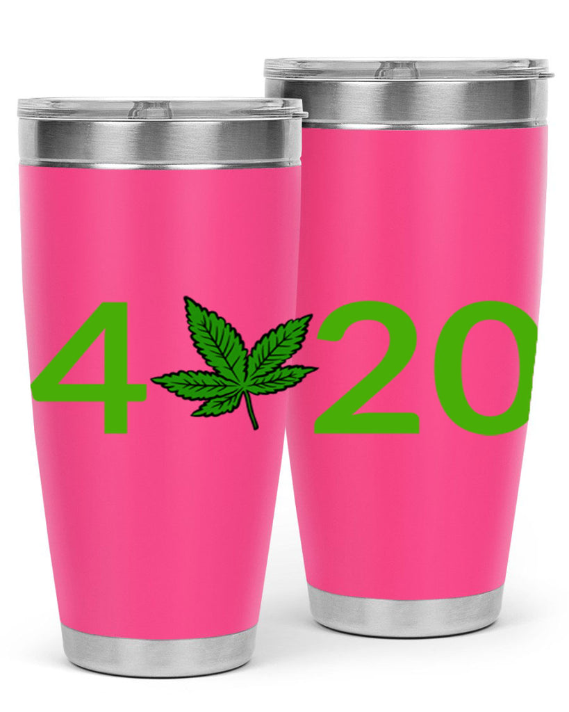 4 cannabis 20#- marijuana- Tumbler