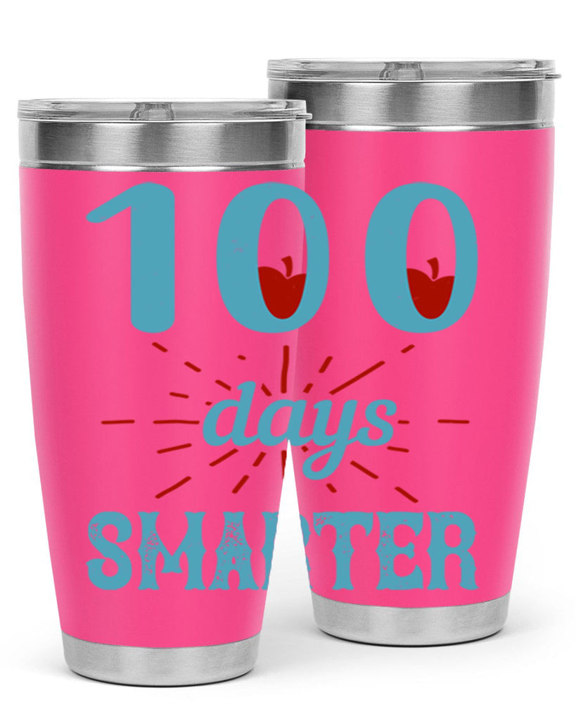 7 days smarter 47#- 100 days of school- Tumbler