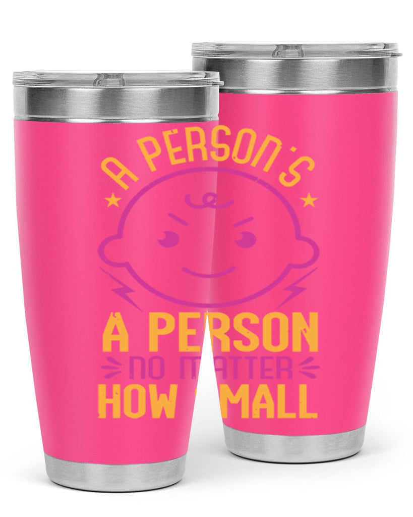 A person is a person no matter how small Style 39#- baby shower- tumbler