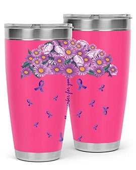 AlzheimerS Awareness Purple Umbrella 18#- alzheimers- Tumbler