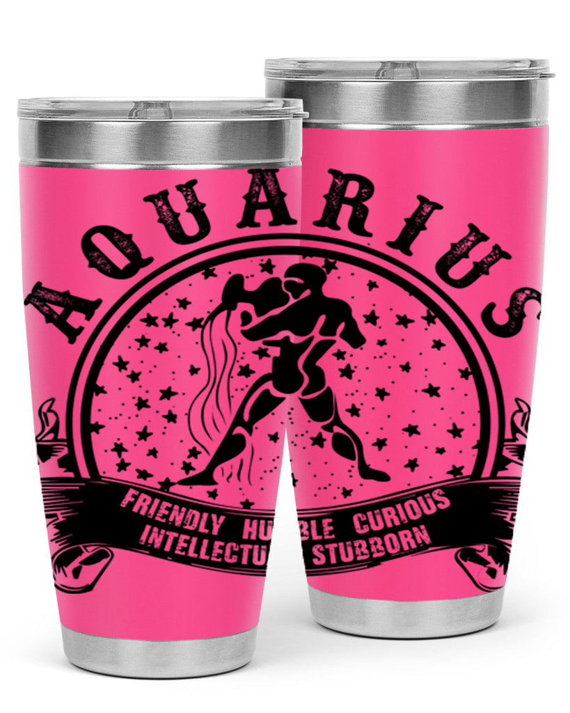 Aquarius 42#- zodiac- Tumbler