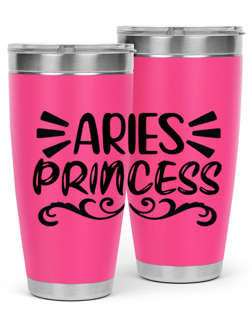 Aries princess 117#- zodiac- Tumbler