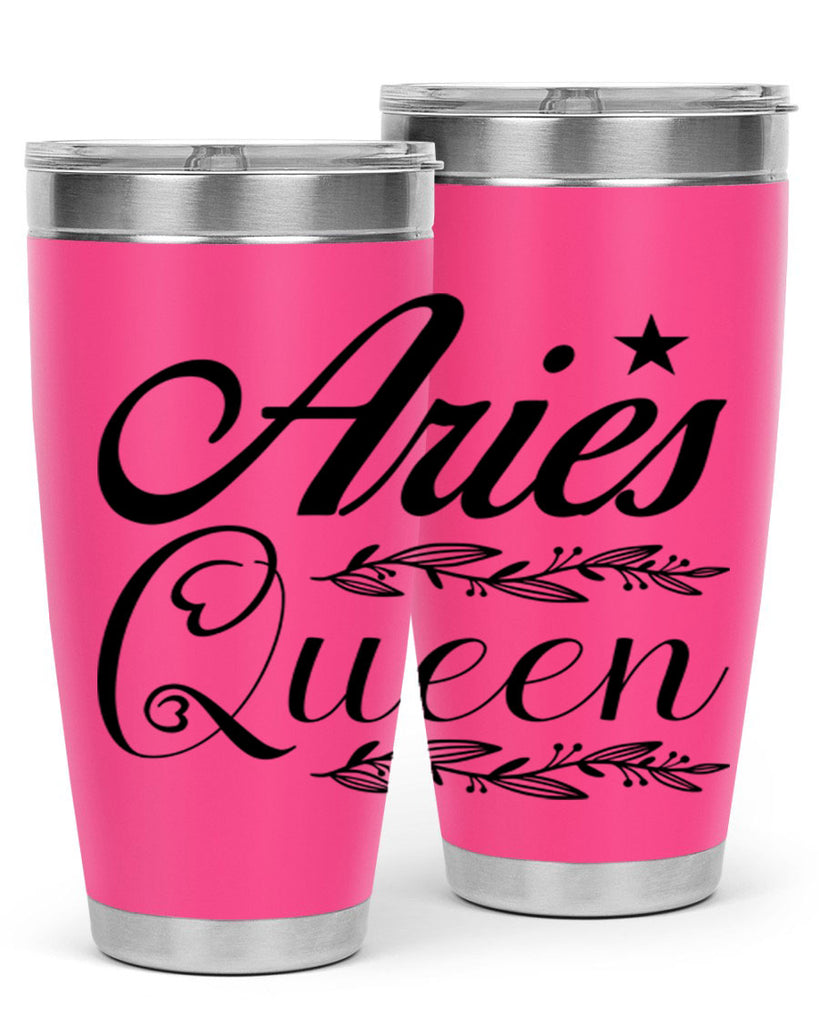 Aries queen 119#- zodiac- Tumbler
