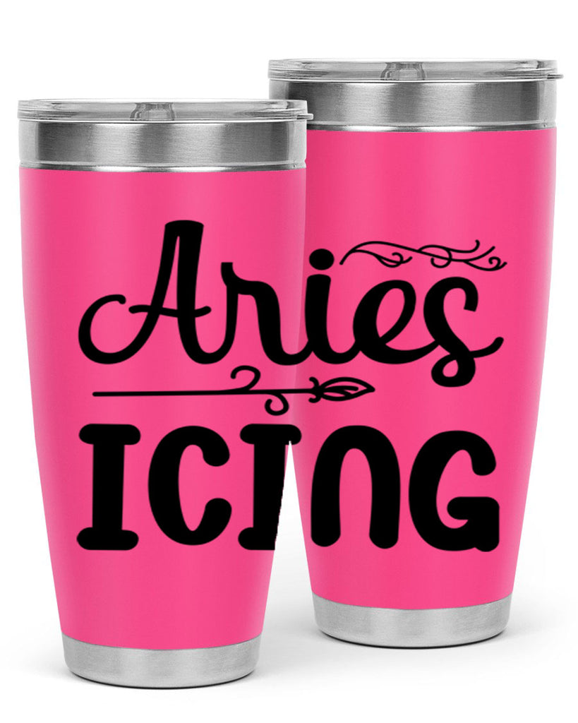 Ariesicing 106#- zodiac- Tumbler