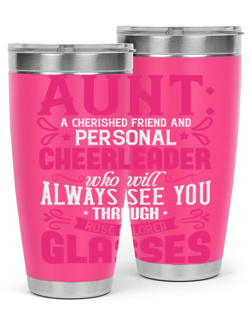 Aunt A cherished friend and personal cheerleader Style 70#- aunt- Tumbler