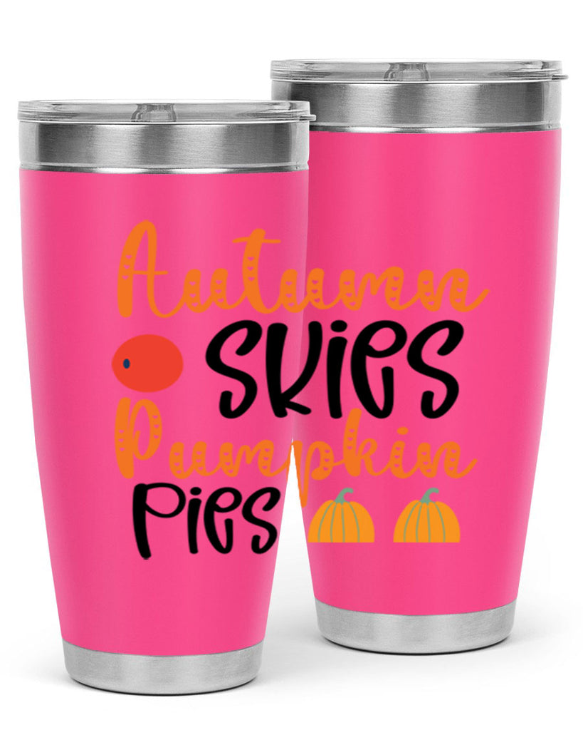 Autumn Skies Pumpkin Pies 30#- fall- Tumbler