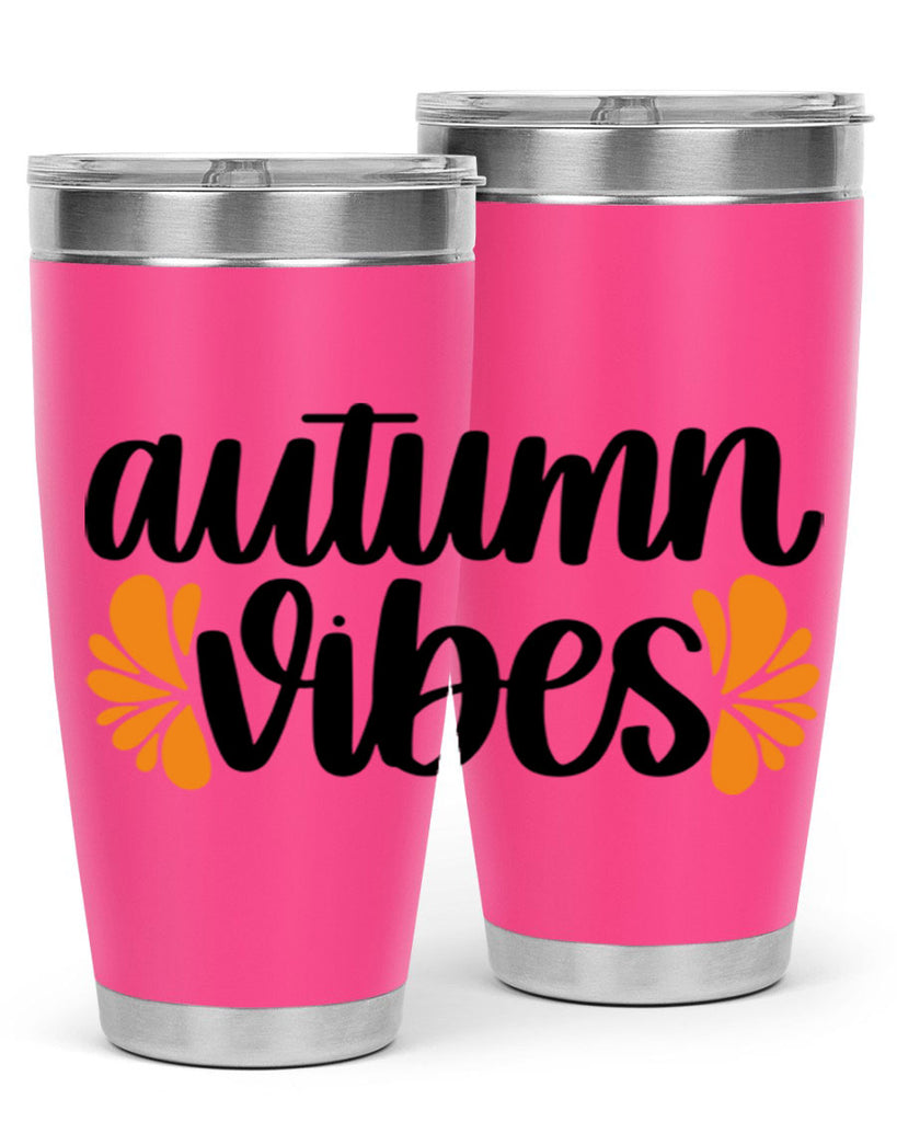 Autumn Vibes 478#- fall- Tumbler