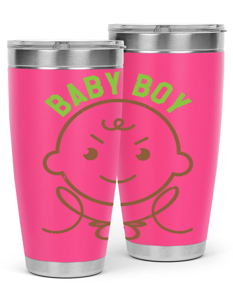 Baby Boy Style 4#- baby shower- tumbler