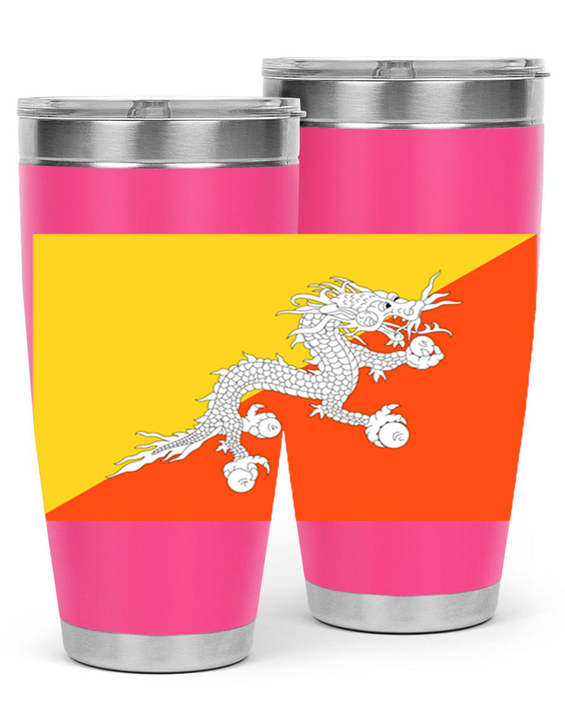 Bhutan 178#- world flags- Tumbler