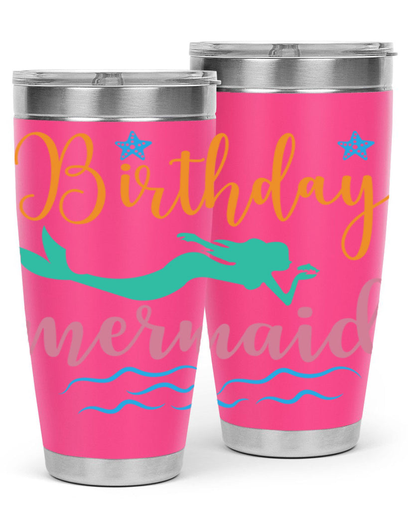 Birthday Mermaid Design 79#- mermaid- Tumbler