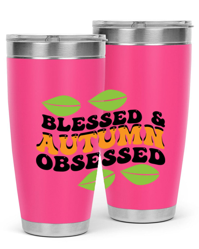 Blessed Autumn Obsessed 48#- fall- Tumbler