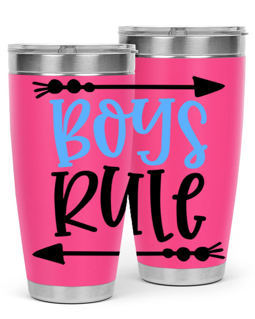 Boys Rule Style 108#- baby- tumbler