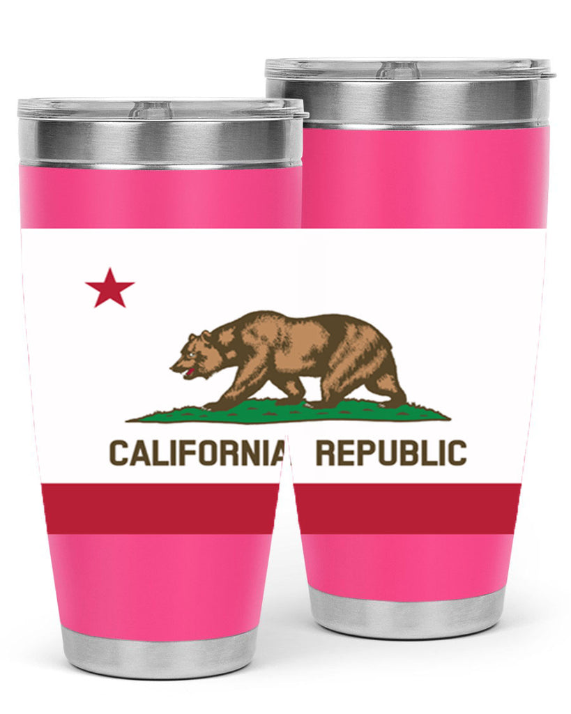 California 47#- Us Flags- Tumbler