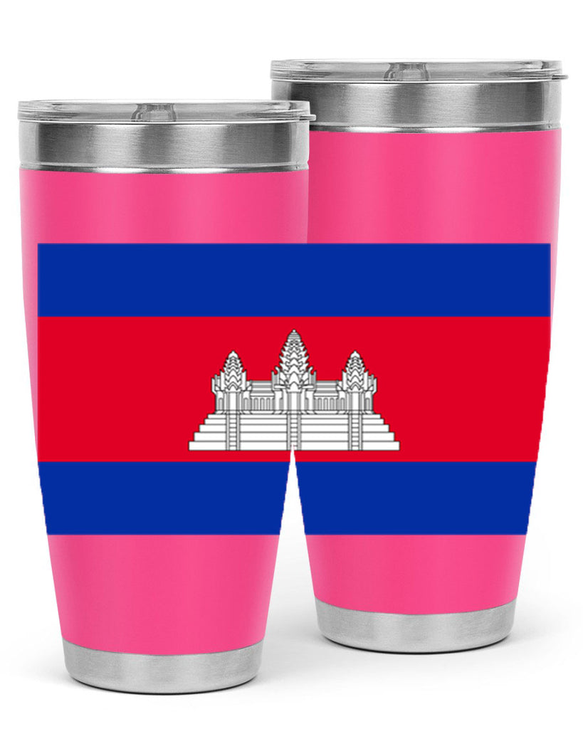 Cambodia 168#- world flags- Tumbler